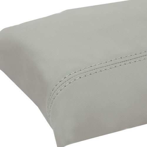 Solid Spare Fit For 2015-2019 Hyundai Sonata Light Gray Center Armrest Console Lid Cover