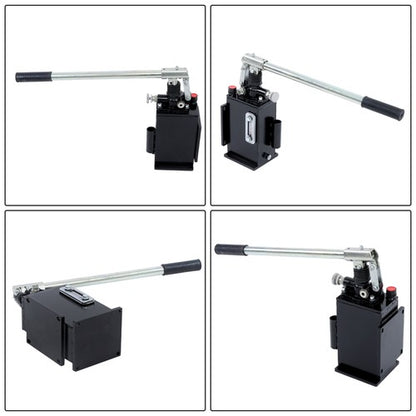 Solid Spare 1.5 CID Hydraulic Hand Pump With Release Knob Single Acting Cylinder