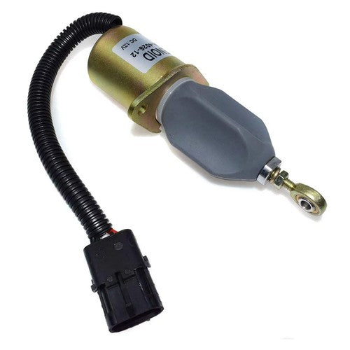 Solid Spare 12V Fuel Shutoff Solenoid SA-4026-12 for Ford 5.9L 8.3L Cummins Engine 3919422