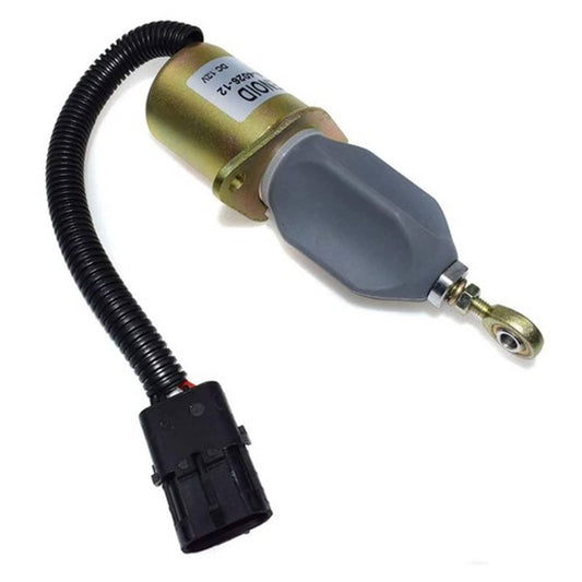 Solid Spare 12V Fuel Shutoff Solenoid SA-4026-12 for Ford 5.9L 8.3L Cummins Engine 3919422
