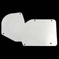 Solid Spare Fit For 68-82 Chevy Corvette A/C and Heater Delete Panel Plate New