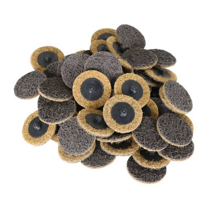 Solid Spare Coarse Surface Conditioning Discs Roll Lock Die Grinder Sanding Pads 50x 2 inch