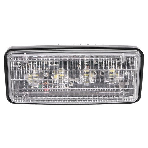 Solid Spare For John Deere Clear Plastic PC LED Headlight 7200 7400 7600 7700 #RE161288
