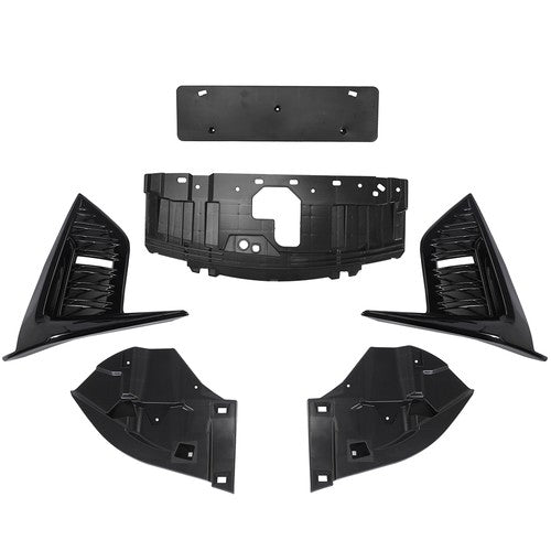 For 2017-2020 Lexus IS200t IS350 Front Bumper Set to 2021+ F-Sport W/Spoiler Lip