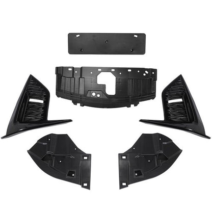 For 2017-2020 Lexus IS200t IS350 Front Bumper Set to 2021+ F-Sport W/Spoiler Lip
