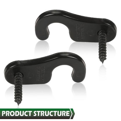 Solid Spare Fit For Jeep 2018-2022 JK JL JT Gladiator Wrangler Sun Visor Clips