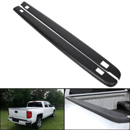 Solid Spare Pair of Bed Rail Caps Side Covers LH& RH For Chevy Silverado 5.8Ft Bed 2007-2013