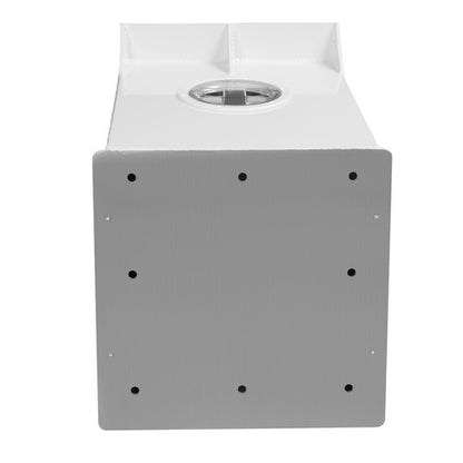 Solid Spare White 20" Outboard Single Engine Bracket For Boat Universal