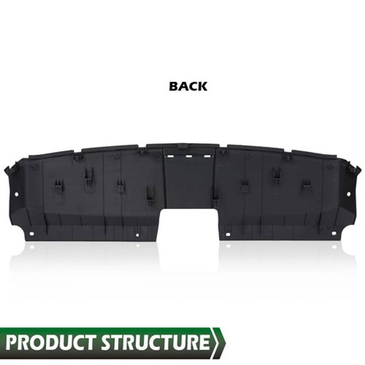 Solid Spare New Fit For Hyundai Veloster 2013-2017 Radiator Upper Grille Cover Shield Panel
