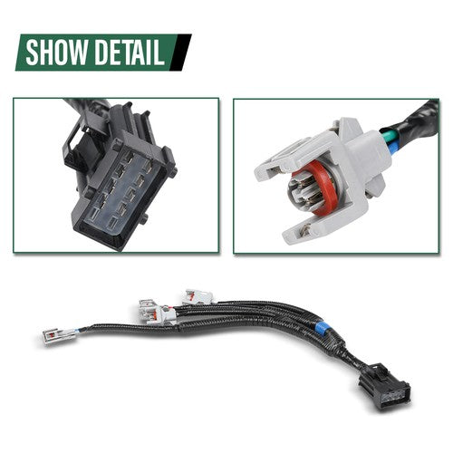 Solid Spare 338104X600 Injector Wiring Harness Fit For 2001-2006 Hyundai Terracan 2.9L