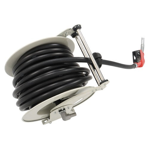 Solid Spare For Tractor 3/4" x 66' Auto Fueling Gun Retractable 300PSI Fuel Diesel Hose Reel