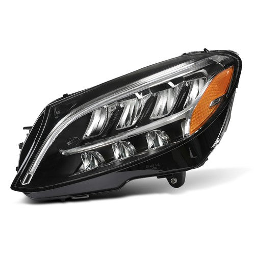 Solid Spare Full LED Headlight Left Driver Side Fit For 2019-2021 Mercedes Benz C300 W205