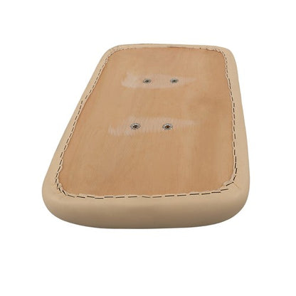 Solid Spare Seat Back Assembly Leathers Replacement Buff 1979-1999 For Club Car DS Golf Cart