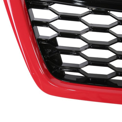 Fit 2014-2018 Subaru Forester STI-Style ABS Front Grille Bumper Grill w/Red Trim