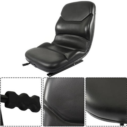 Solid Spare US For Case Backhoe Loader 580C 580D 580E 580L 580M Skid Steer Loader Black Seat