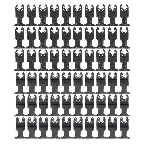Solid Spare 1.75" - 3.5" Oscillating Multitool Tool Quick Release Saw Blades 60 Pcs