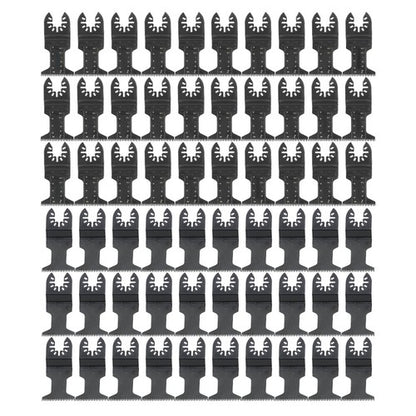 Solid Spare 1.75" - 3.5" Oscillating Multitool Tool Quick Release Saw Blades 60 Pcs