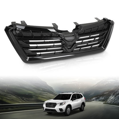 Solid Spare Fit For 22-24 Subaru Forester Sport Front Bumper Upper Grille Grill J1010SJ260