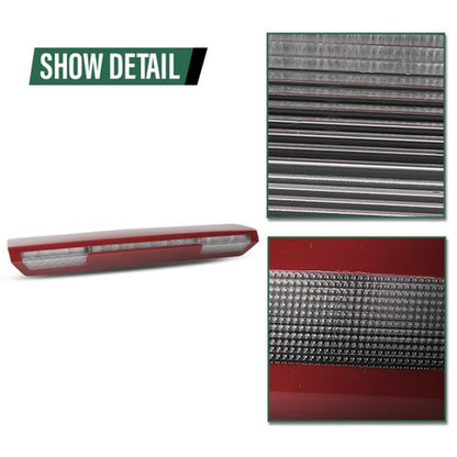 Solid Spare Third Brake Light Lamp w/o Camera Fit For 2019-2023 Chevy Silverado GMC Sierra