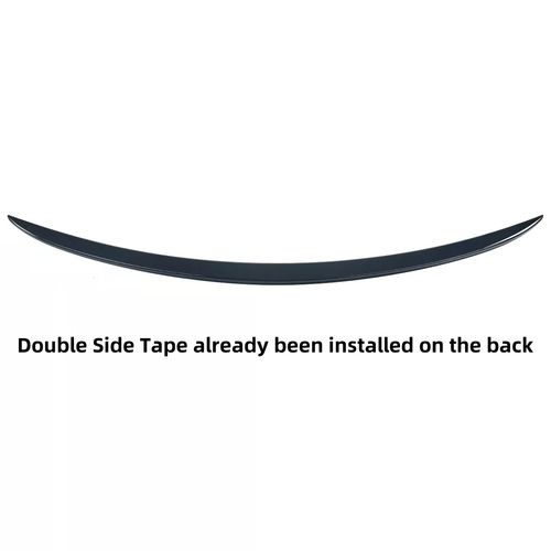 Solid Spare Glossy Trunk Spoiler Lip For Mercedes C-Class W205 15-2022 C300/C63/C43 AMG
