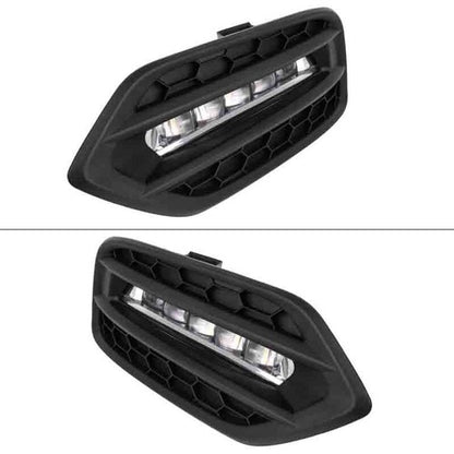Pair Front  LED Fog Lights Lamps DRL For 2019 2020-2022 Honda HR-V HRV LH & RH