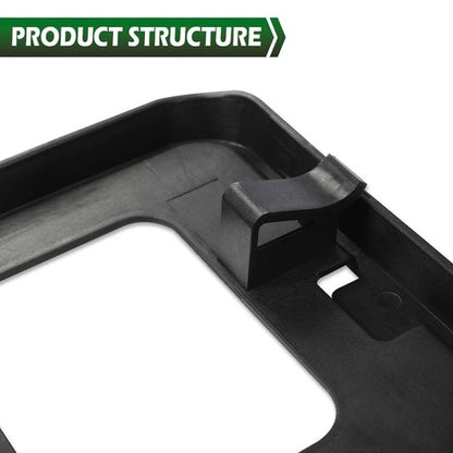 Solid Spare Fit For 11-16 F250 F350 Super Duty Front Bumper License Plate Mounting Bracket