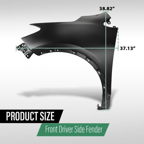 Solid Spare Fender Front Left Driver Side 95031571 GM1240382 Fit For 2013-2016 Buick Encore