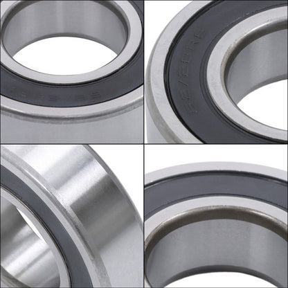 Solid Spare 62/28-2RS Deep Groove Ball Bearings 4 Pcs 28mmx58mmx16mm Double Rubber Sealed