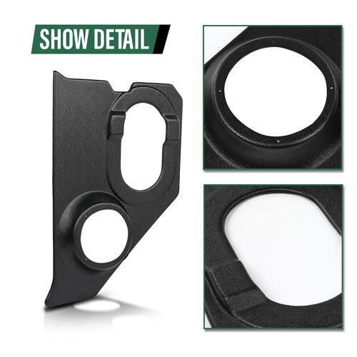 Solid Spare Interior Speaker Kick Panels Fit For 1960-1966 Chevrolet GMC C10 Pickup Suburban