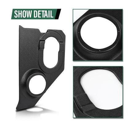Solid Spare Interior Speaker Kick Panels Fit For 1960-1966 Chevrolet GMC C10 Pickup Suburban