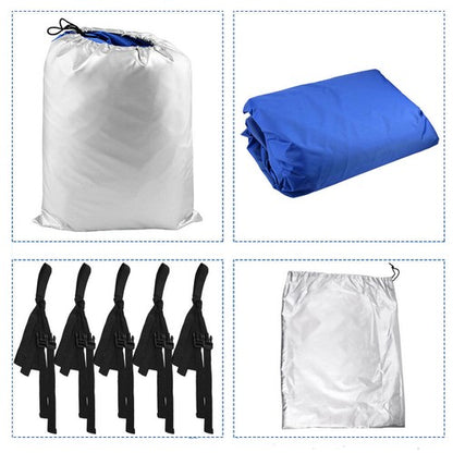 Solid Spare 17-20Ft Boat Cover Pontoon Heavy Duty Rain Snow Dust Resistant Protection USA