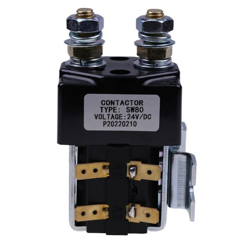 Solid Spare DC Contactor SW80-6 for Forklift Stacker Pallet B2SW11 B2SW12 24V 125A Albright