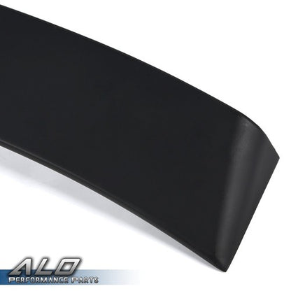 Solid Spare Fit For 18-20 Honda Accord 4-Door Rear Window Roof Spoiler Visor Wing Black