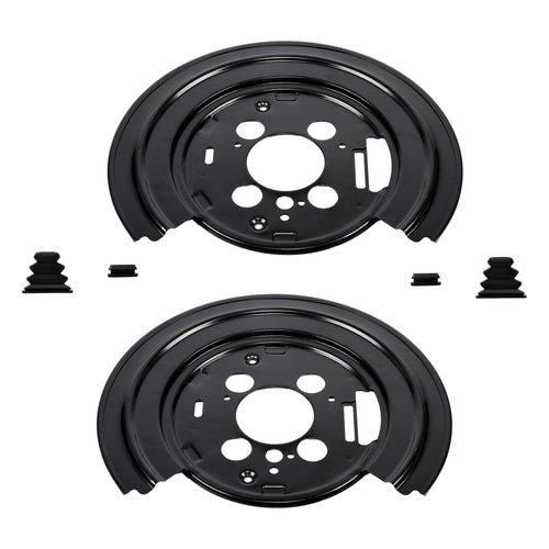 Solid Spare 2* Pair Rear Brake Dust Shields For Ram 1500 2015-2019 924-235 4779823AC