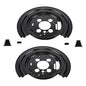 Solid Spare 2* Pair Rear Brake Dust Shields For Ram 1500 2015-2019 924-235 4779823AC