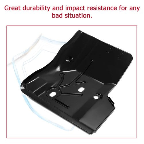 Solid Spare For 97-06 Jeep Wrangler TJ 2 Door Front Floor Pan Passenger Side Black #0485-220