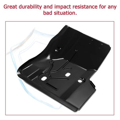 Solid Spare For 97-06 Jeep Wrangler TJ 2 Door Front Floor Pan Passenger Side Black #0485-220