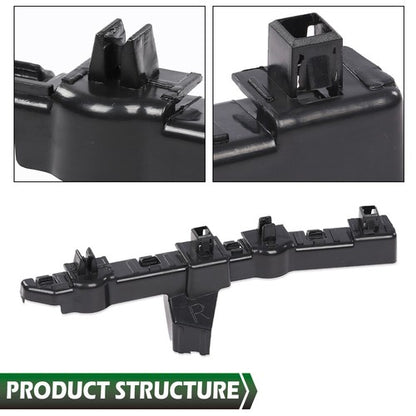Solid Spare Fit For 17-22 Nissan Rogue Sport Front Bumper Retainer Bracket Left+Right
