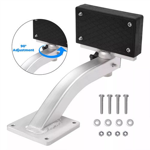 Solid Spare Boat Trolling Motor Mount Motor Bracket W/Hardware Oxidation Painted Universal