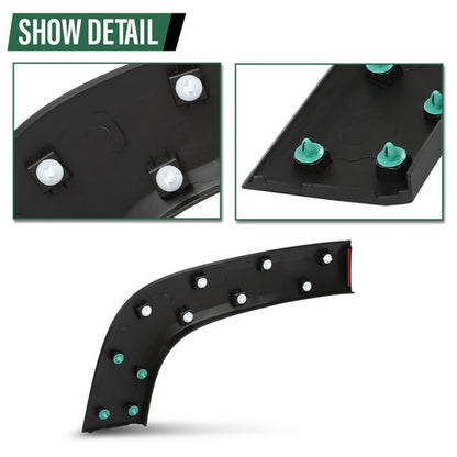 Solid Spare Fit For 2015-2023 Jeep Renegade Textured Fender Trim Rear Driver Side CH1790104