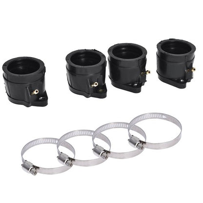 Solid Spare 4× Carburetor Intake Manifold Boot For Yamaha YZF600R Thundercat 1995-2007