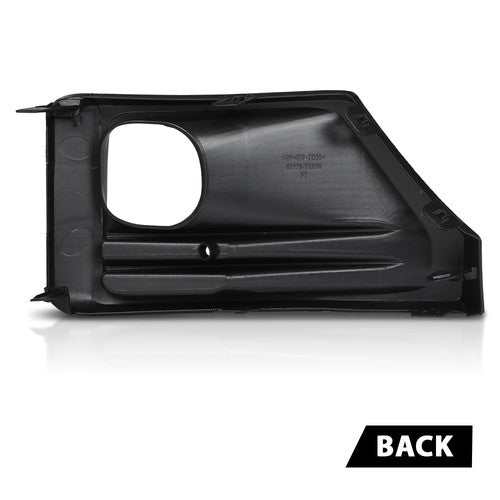 Solid Spare Front Bumper Fog Light Bezel Lamp Trim Left Side Fit For 2019-2024 Toyota RAV4