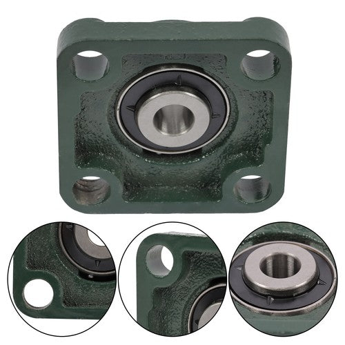Solid Spare UCF201-8 1/2" Bore Pillow Block Flange Bearing 4 Bolt Solid Base (4PCS)