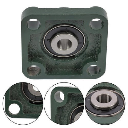 Solid Spare UCF201-8 1/2" Bore Pillow Block Flange Bearing 4 Bolt Solid Base (4PCS)