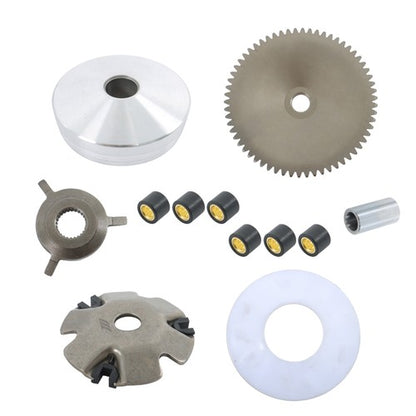Solid Spare Variator Assembly Front Clutch QMB139 For Gy6 50cc 49cc Scooter Moped Dirt Bike