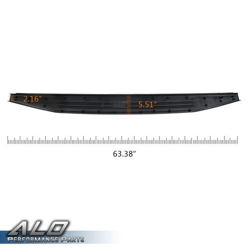 Solid Spare Fit For 2015-2018 Ford F-150 Pickup Tailgate Cap Top Moulding Trim Cover