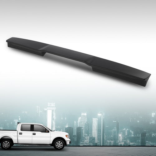 Solid Spare Rear Trunk Roof Spoiler Wing Fit For 2009-2014 Ford F-150 All Cabs Matte Black