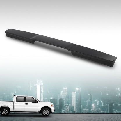 Solid Spare Rear Trunk Roof Spoiler Wing Fit For 2009-2014 Ford F-150 All Cabs Matte Black