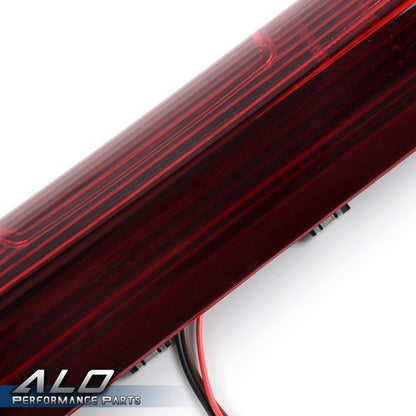Solid Spare Fit For 2014-2018 Chevy Silverado GMC Sierra LED Brake Tail Light Cargo Lamp Red