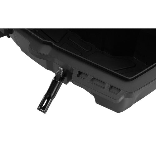 Solid Spare Rear Rack Storage Trunk Box Cargo Box For Yamaha Kawasaki Honda w/ 0.75"-1" Tube